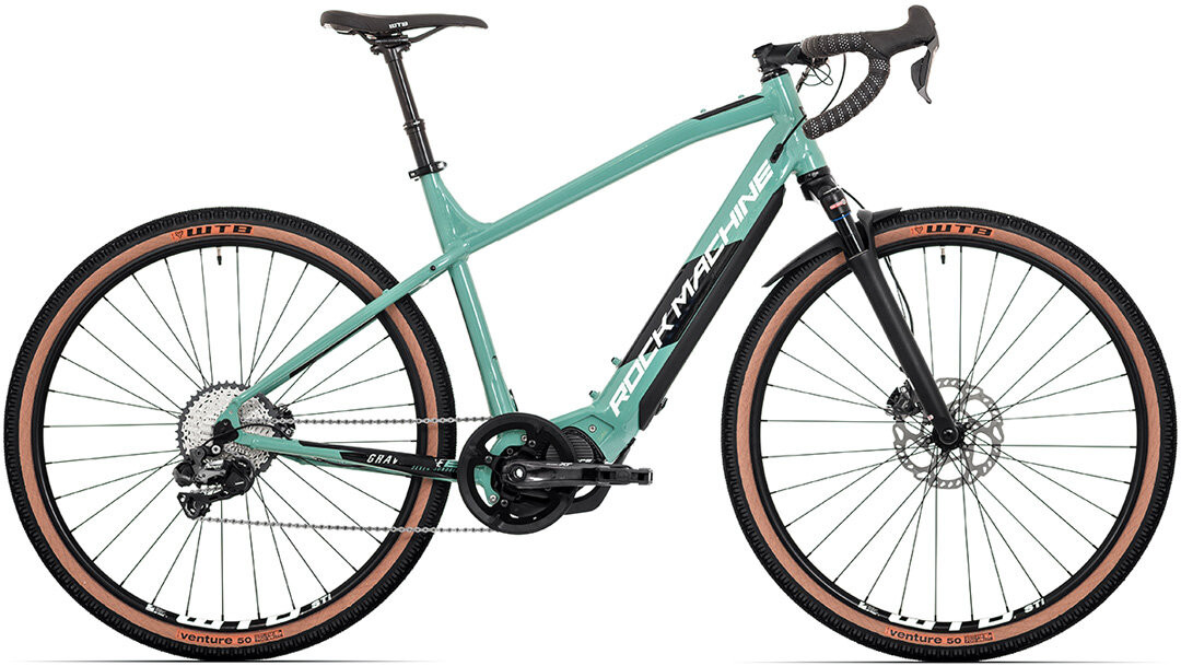 elektrokolo Rock Machine Gravelride INT e700 Di2 (M) gloss light slate/black/silver M, 0.000 kg