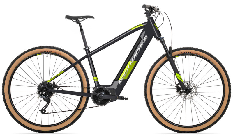Rock Machine 29er Storm INT e70-29 (matt anthracite grey/radioactive yellow/silver) M