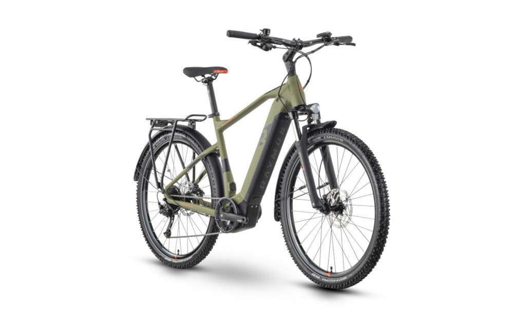 RAYMON CrossRay E 5.0 Gent 27.5" armor/black/b.red matt L