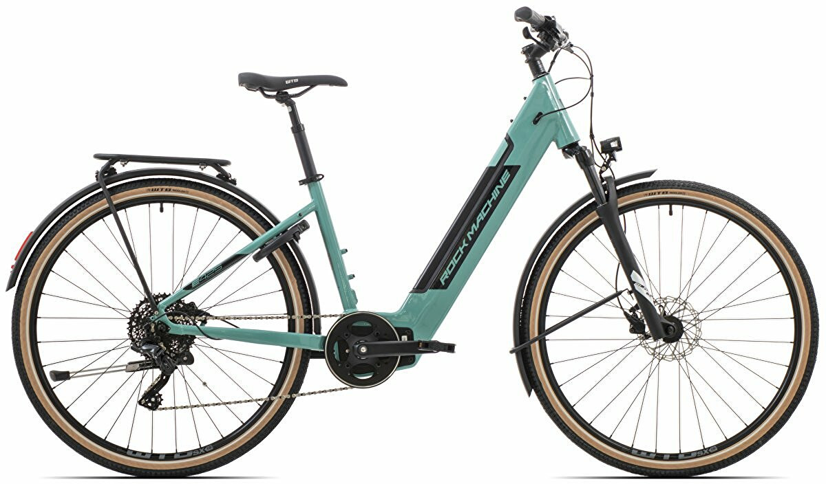 elektrokolo Rock Machine Crossride INT e425 touring (M) šedá/černá